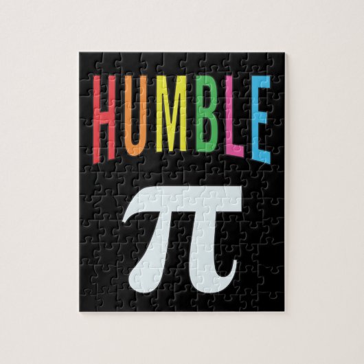 Puzzle 3.14 Humble Pie Pi Pun Drôle Math Plaisanterie (Vertical)