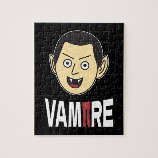 Puzzle 3.14 Vampire Pi Pun drôle de blague mathématique (Vertical)