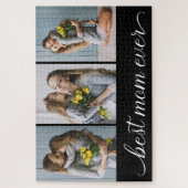 Puzzle 3 Collage Photo Meilleure Maman Ever (Vertical)