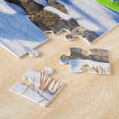 Puzzle 3 cubes d'ours polaires jouant dans la neige - Art (Côté)