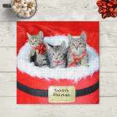 Puzzle 3 Cute Kittens Père Noël Petit Helpers