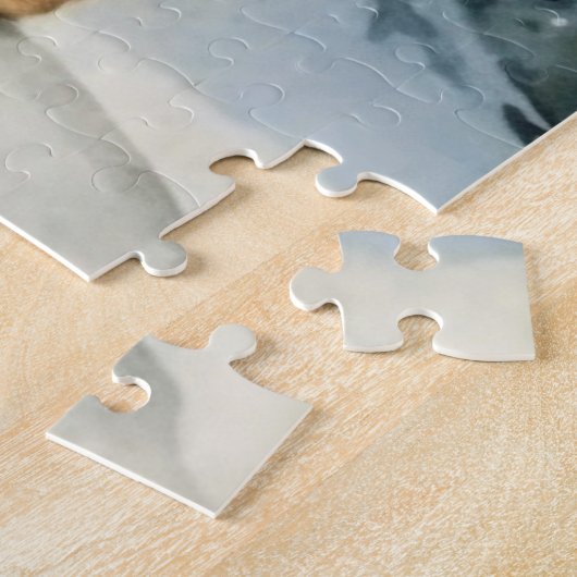 Puzzle 3 lapins de Noël (Côté)