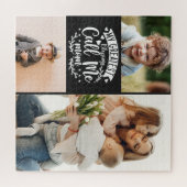 Puzzle 3 photo famille collage maman gardien mère jour (Horizontal)