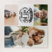 Puzzle 3 photo famille collage maman gardien mère jour j (Horizontal)