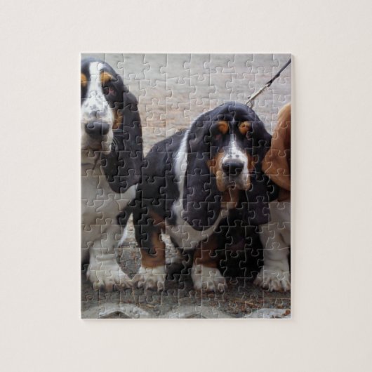Puzzle 3 puppies_hound_actif (Vertical)