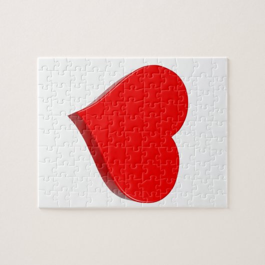 Puzzle 3D Big Red Heart (Horizontal)
