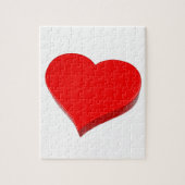 Puzzle 3D Big Red Heart (Vertical)