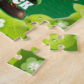 Puzzle 3D Leprechaun St. Patrick's Day Personnalisé Enfan (Côté)