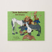 Puzzle 400 ans de @QUIXOTEdotTV de Don don Quichotte (Horizontal)