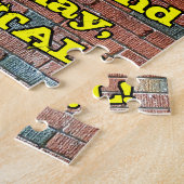 Puzzle 42e anniversaire : Arc en ciel inspiré par les gra (Côté)