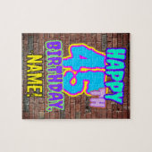 Puzzle 45e anniversaire ~ Amusant, Graffiti urbain inspir (Horizontal)