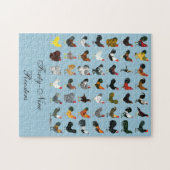 Puzzle 49 coqs (Horizontal)