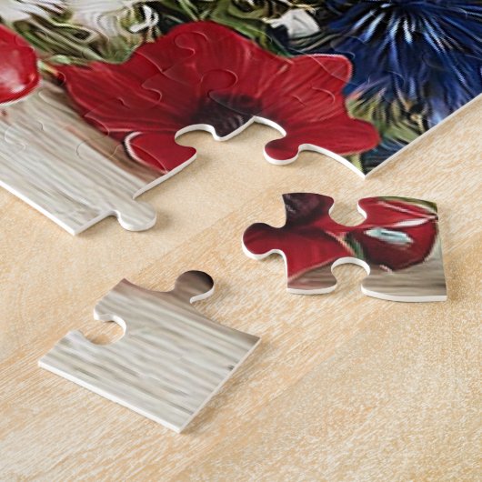 Puzzle 4 juillet heureux (Côté)