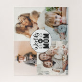 Puzzle 4 photo famille collage numéro 1 mère mère jour (Vertical)