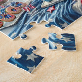 Puzzle 4th of July Dessert Table Patriotic Sweets (Côté)