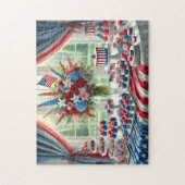 Puzzle 4th of July Dessert Table Patriotic Sweets (Vertical)