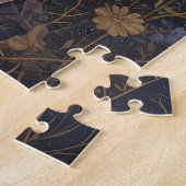 Puzzle 500 Munten - Meisje en kat Legpuzzel (Zijkant)
