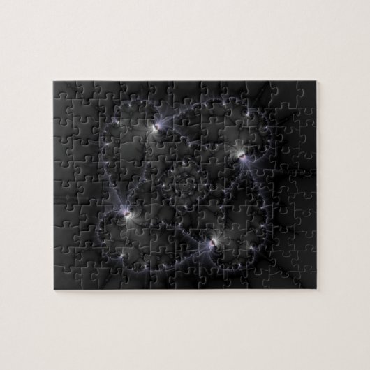 Puzzle 50 Nuances De Gris - Art Fractal (Horizontal)