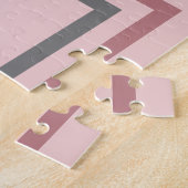 Puzzle 50e anniversaire de fête Photo Collage Dusty Blush (Côté)