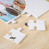 Puzzle 50e anniversaire Numéro 50 Photo personnalisée Col (Côté)