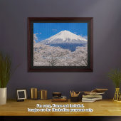 Puzzle [520] Mt.Fuji – A White Peak Floating in Blossoms