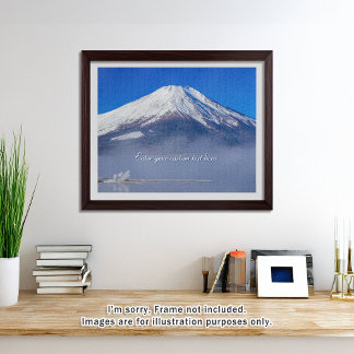 Puzzle [520] Mt.Fuji – Silent Morning, Frozen Beauty
