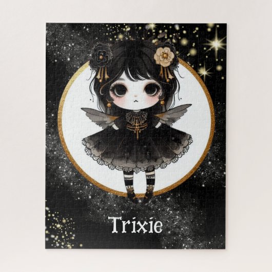 Puzzle 520 pièces | Goth Girls Kawaii Chibi Cute Custom (Vertical)