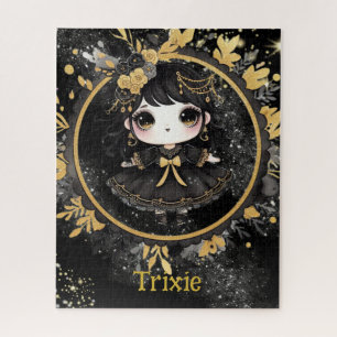 Puzzle 520 pièces Goth Girls Kawaii Chibi Cute Custom