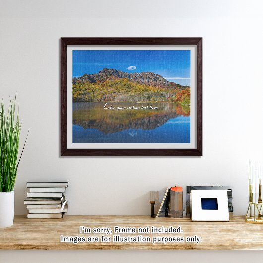 Puzzle [520] Togakushi Mountains – Autumn Reflections