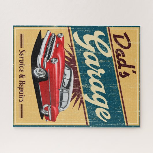 Puzzle 54 Garage classique (Horizontal)