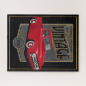 Puzzle 56 Camion classique rouge (Horizontal)
