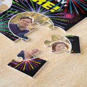 Puzzle 56e anniversaire : Arc en ciel amusant #, Nom pers (Côté)