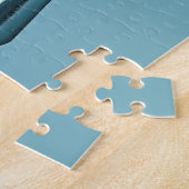 Puzzle 59 Arrière - plan bleu Corvette (Côté)