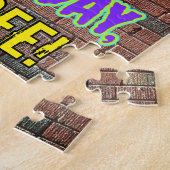 Puzzle 59e anniversaire ~ Amusant, Graffiti urbain inspir (Côté)