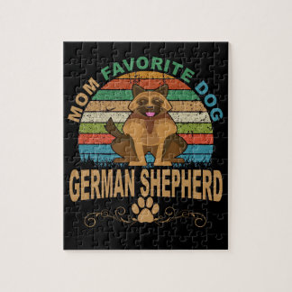 Puzzle 5 Maman Chien Favori Berger Allemand