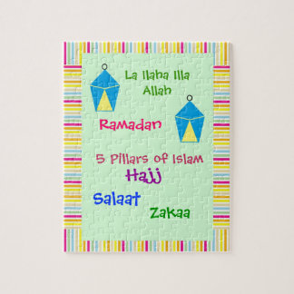 Puzzle 5 Pillars van de islam Legpuzzel