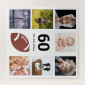 Puzzle 60e anniversaire 60 photo collage homme gars blanc (Horizontal)