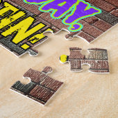 Puzzle 60e anniversaire ~ Amusant, Graffiti urbain inspir (Côté)