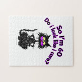 Puzzle 60e anniversaire Cadeaux de chats (Horizontal)