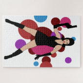 Puzzle 60s Spy Girl (Horizontal)