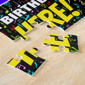 Puzzle 61e anniversaire — Symboles de musique amusants et (Côté)