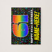 Puzzle 61e anniversaire — Symboles de musique amusants et (Vertical)