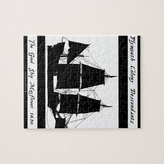 Puzzle 6 descendants de mayfleurs (Horizontal)