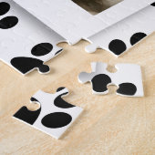 Puzzle 6 Photo Collage Ajouter Nom Chien House Empreintes (Côté)