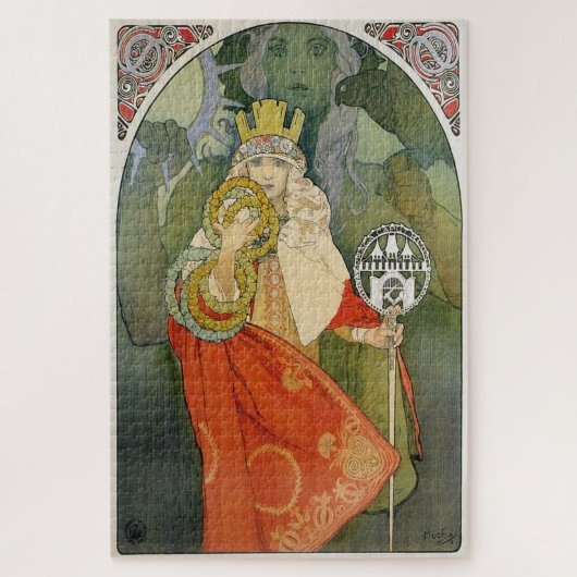Puzzle 6e Sokol Festival par Alphonse Mucha (Vertical)