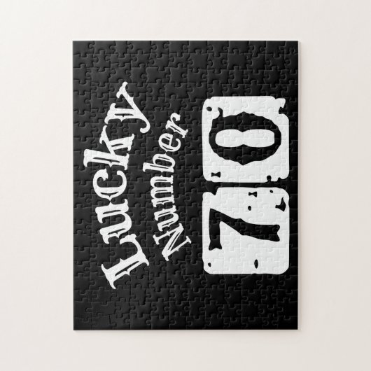 Puzzle 70 - Lucky Numéro 70 Luck (Vertical)