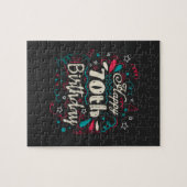 Puzzle 70e anniversaire décoratif (Horizontal)