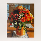 Puzzle 70e anniversaire grand-mère. (Vertical)