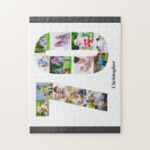 Puzzle 70e anniversaire Numéro 70 Photo Collage 13 Photo (Vertical)