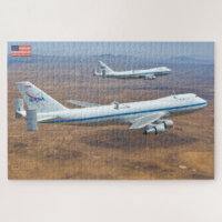 747 AÉRONEFS DE TRANSPORTEUR DE NAVETTE SPATIALE (
